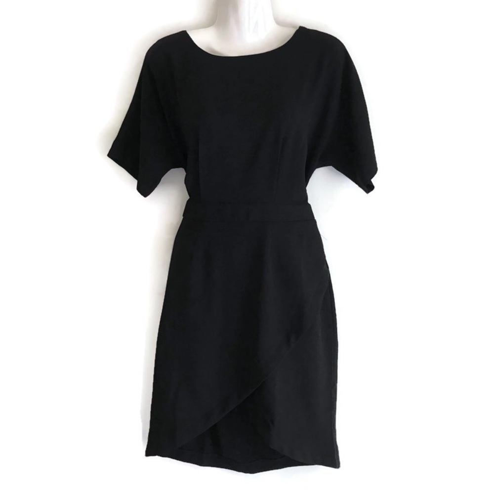 New little black dress  dolman sleeve size L Nordstrom - Picture 9 of 10